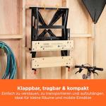 BLACK+DECKER Workmate, Work Bench Tool Stand Saw Horse, Dual Height with Heavy Duty Steel Frame, WM536