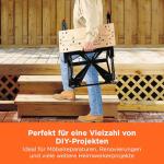 BLACK+DECKER Workmate, Work Bench Tool Stand Saw Horse, Dual Height with Heavy Duty Steel Frame, WM536