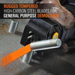 HORUSDY 10-Piece Reciprocating Saw Blades Set, Metal & Woodcutting Saw Blades