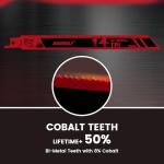 LOZAGU 10-Piece Reciprocating Saw Blades Set, 6 to 9 Inch Metal/Woodcutting Saw Blades, Pruner Saw Blades