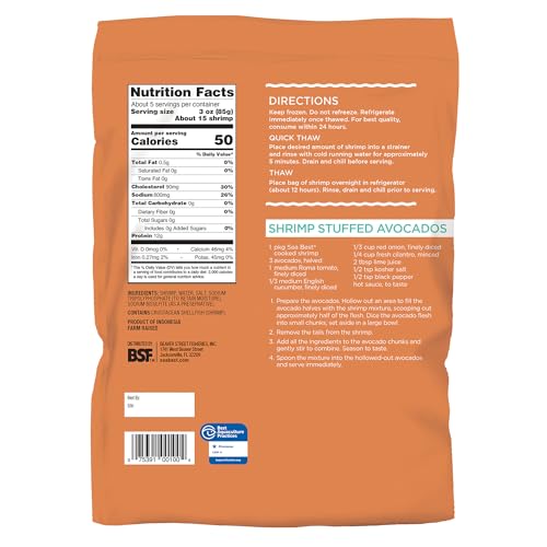 Crave-worthy Cooked and Deveined Jumbo Shrimp