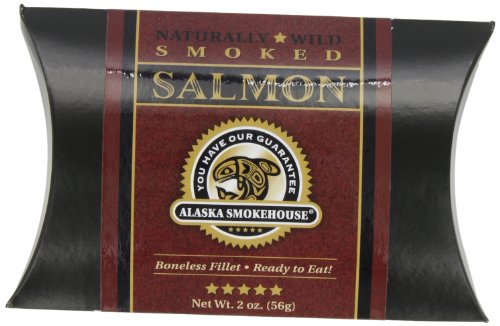 Alaska Smokehouse Smoked Salmon Fillet, 2 Ounce