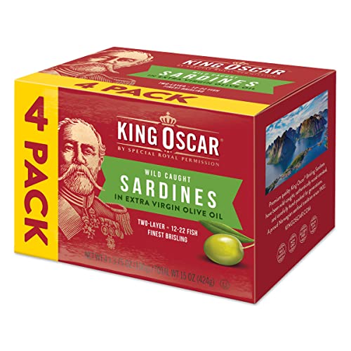 King Oscar Wild Caught Sardines in Olive Oil