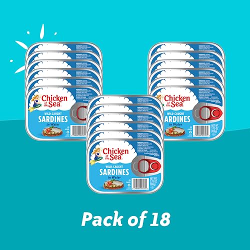 Chicken of the Sea Sardines in Water, 3.75 oz
