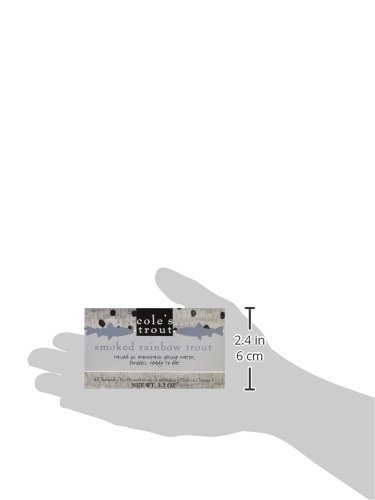 Applewood Smoked Rainbow Trout, 3.2 Oz. (Pack of 2)