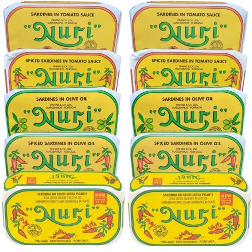Nuri Sardine Complete Collection - 10 Pack