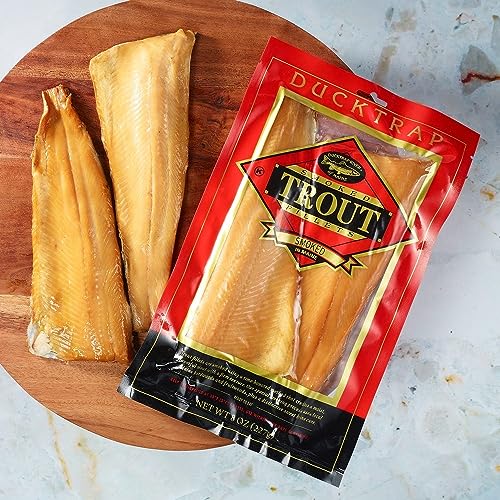 Ducktrap Smoked Rainbow Trout Fillets - 6 Packs