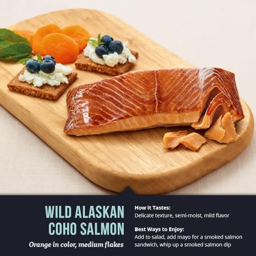 Wild Alaskan Smoked Salmon Trio - 18oz