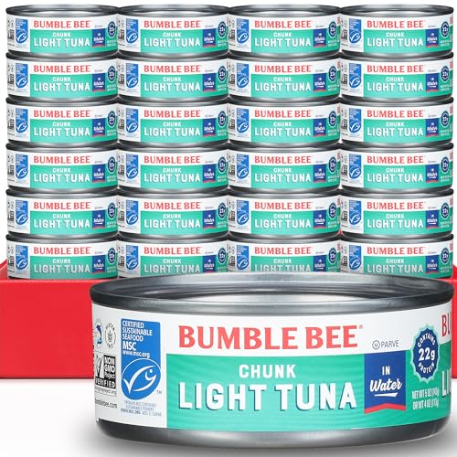 Bumble Bee Chunk Light Tuna in Water, 5 oz