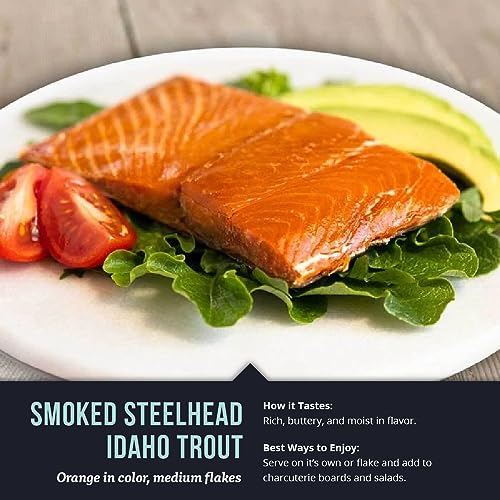Smoked Steelhead Trout Fillet - 3.5 oz