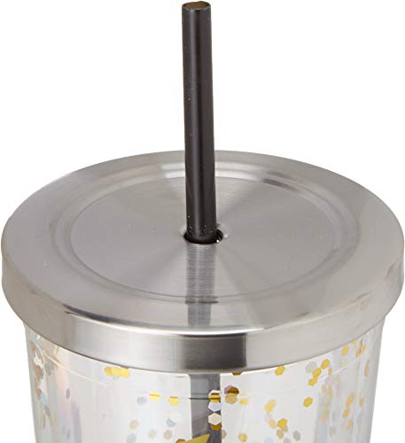 Harry Potter Glitter Tumbler with Straw - 20 oz