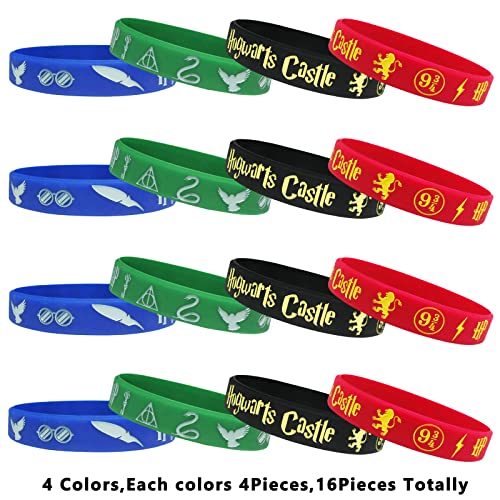 Harry Potter Birthday Party Bracelet Set, 16 Pieces