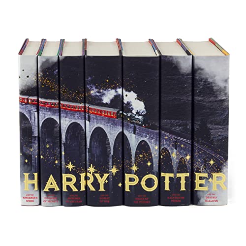 Harry Potter 7 Volume Boxed Set - Train Design