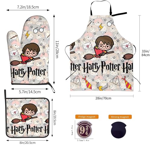Magical Harry Potter Kitchen Utensils Set - Perfect Gifts!