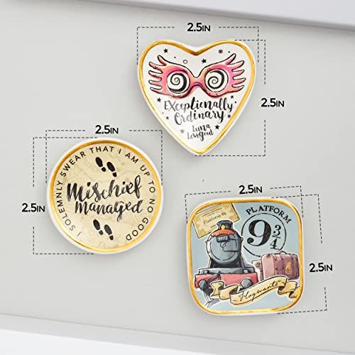 Harry Potter 3-Piece Trinket Tray Gift Set
