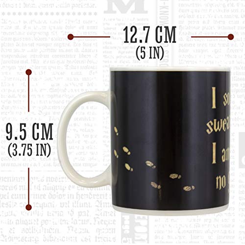 Marauders Map Color Changing Mug, Harry Potter