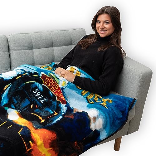 Harry Potter Raschel Throw Blanket: 46" x 60