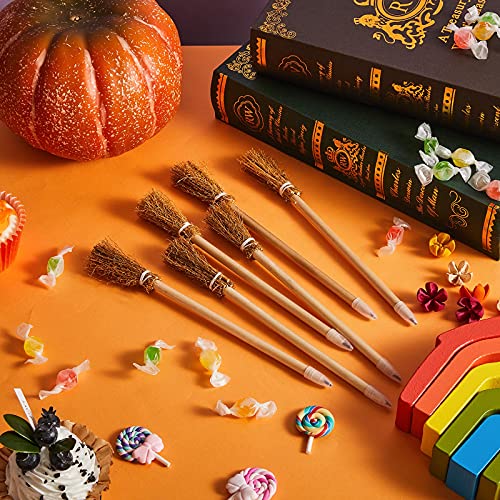 12 Witch Broom Pencils for Harry Potter Party