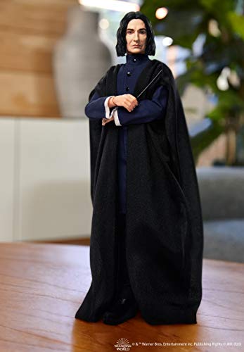 Harry Potter Snape Doll with Robes and Wand