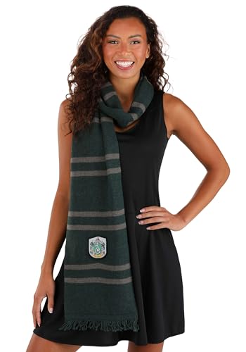 Slytherin House Scarf for Adults and Kids