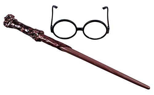 Gryffindor Costume Set: Robe, Tie, Glasses, Wand (Kids)