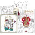 Harry Potter Coloring Books Set - Bundle with Decal