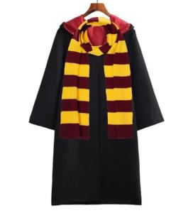 Harry Potter Hooded Robes with Scarf and Wand