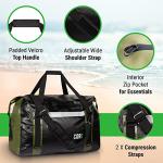60L Waterproof Duffle Bag for Outdoor Adventures