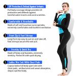 COPOZZ Women's Full Body Wetsuit for Water Sports