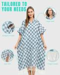 Unisex Hooded Towel Poncho for Water Activities