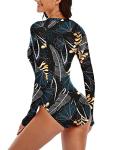 YATEEN Women's Long Sleeve Paddleboarding Rashguard