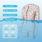 Zando Women's UPF50+ Tummy Control Rash Guard