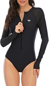 Zando UPF 50+ Women's Long Sleeve Rash Guard