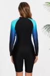 Halcurt Women's Long Sleeve Boyleg Rash Guard
