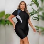 Plus Size Tummy Control Swimsuit for Paddleboarding