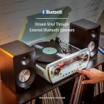 Crosley 7-in-1 Bluetooth Vinyl Record Player, Aqua