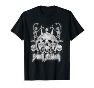 Black Sabbath Vintage Dancing Skeletons T-Shirt