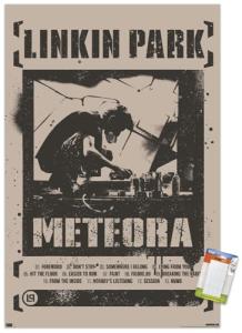 Linkin Park Meteora Wall Poster and Mount Bundle