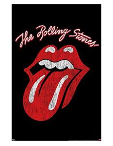 Rolling Stones Classic Logo Wall Poster - Unframed