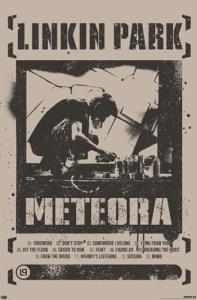 Linkin Park - Meteora Wall Poster (34" x 22")