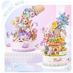 Falls Building Blocks Rotating Music Box Set