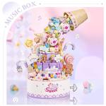 Falls Building Blocks Rotating Music Box Set