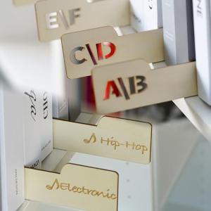 A-Z Vinyl Record Dividers with Genre Tabs – 13 Pieces