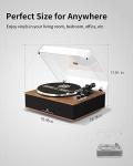 Angels Horn Bluetooth Turntable with Built-in Speakers