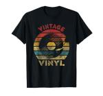 Retro Vinyl Music T-Shirt for Music Lovers
