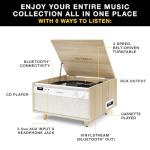 Victrola 6-in-1 Vinyl Record Player & Music Center