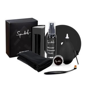 SpinArt 8-in-1 Vinyl Record Cleaning Kit