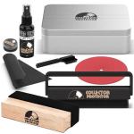 Vinyl Record Cleaning Kit with Brushes and Solution