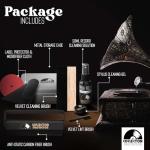 Vinyl Record Cleaning Kit with Brushes and Solution