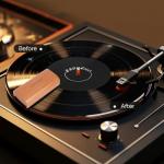 6-in-1 Vinyl Record Cleaning Kit and Accessories